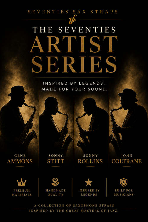 Seventies Sax Straps Jazz Icons Collection