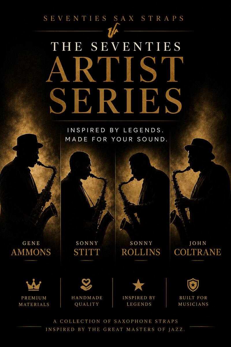 Seventies Sax Straps Jazz Icons Collection