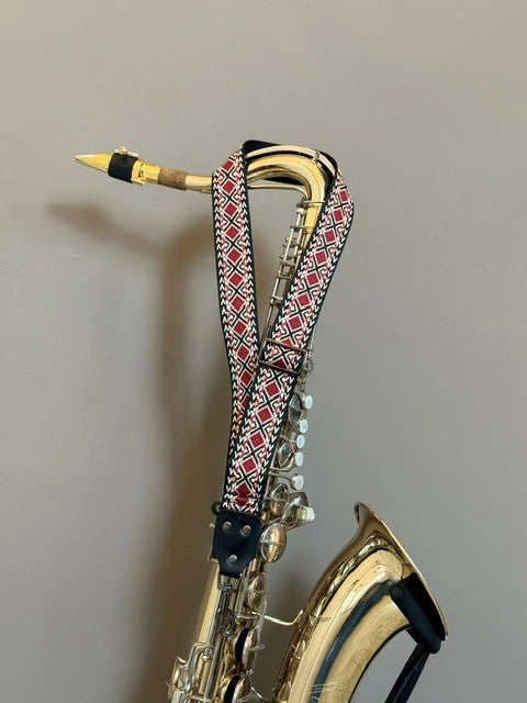 (Secret Love) - Vintage Seventies Saxophone Strap
