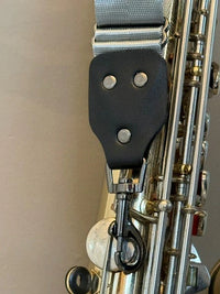 Seventies sax strap Wardel; Grey