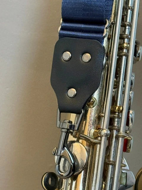 Seventies sax strap Blue Monk