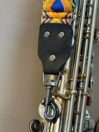 (Tangerine) - Vintage Seventies Saxophone Strap
