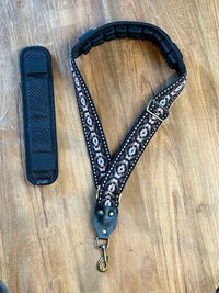 Vintage Seventies Sax Strap - Dexter Gordon lullaby of Birdland saxophone strap