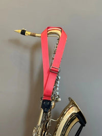 (Society Red) Funky Seventies Saxophone Strap