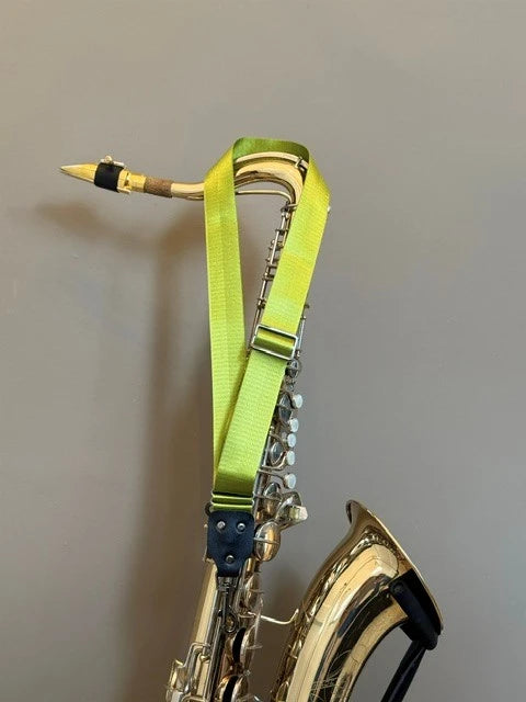 Seventies sax strap Green Dolphin