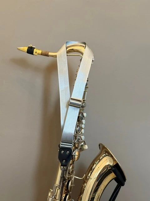 Seventies sax strap Wardel Grey
