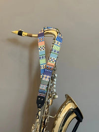 (Rainbow People) - Vintage Seventies Saxophone Strap

