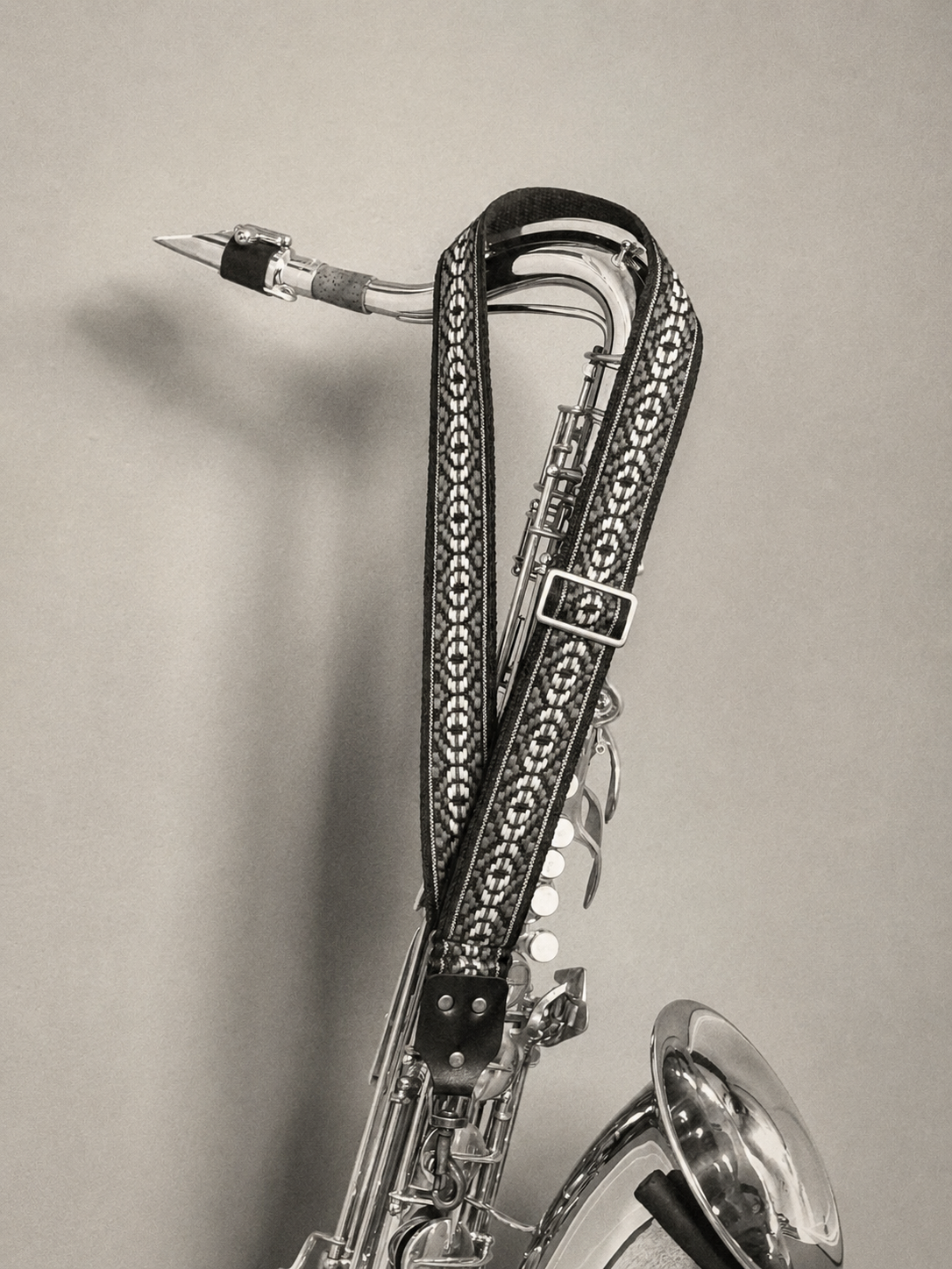 Gene Ammons “Just Jazz” 1971 Saxophone Strap — inspired by the legendary Gene Ammons Sextet performance from 1971.