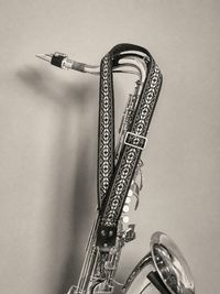 Gene Ammons “Just Jazz” 1971 Saxophone Strap — inspired by the legendary Gene Ammons Sextet performance from 1971.