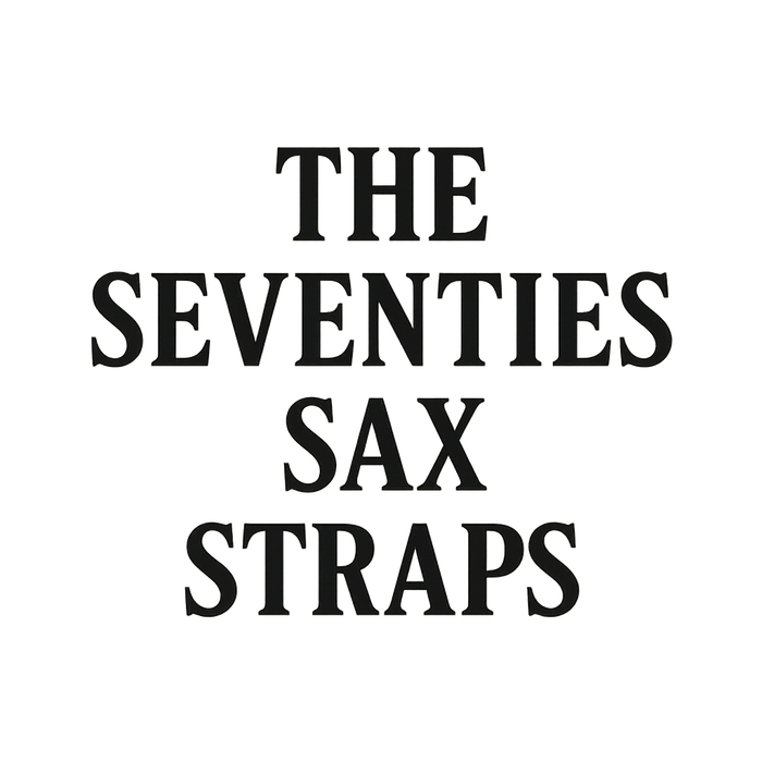 Sangle de saxophone vintage des années 70 - Carte cadeau