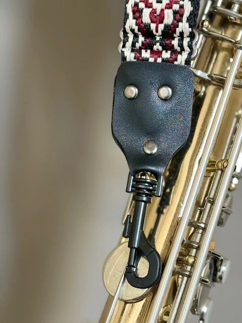 Vintage Seventies Sax Strap - Body and Soul (Red)