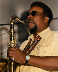 Correa para saxofón vintage de la famosa canción de cuna de Birdland de Dexter Gordon